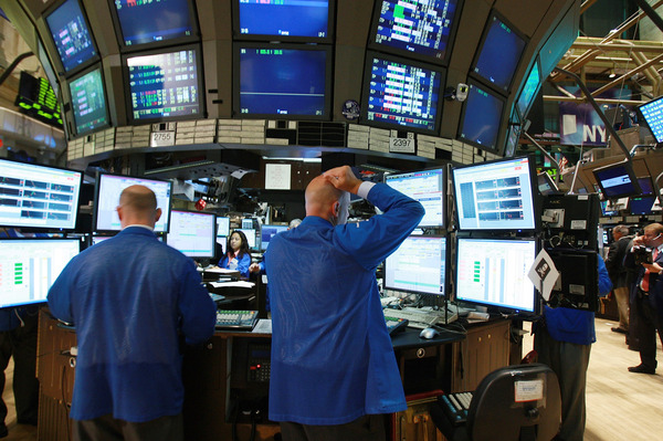 Traders work on the floor of the New York Stock Exchange on Sept. 19, 2008. The zombie mortgage problem was created during the run-up to the 2008 financial crisis, when millions of people defaulted on mortgages.