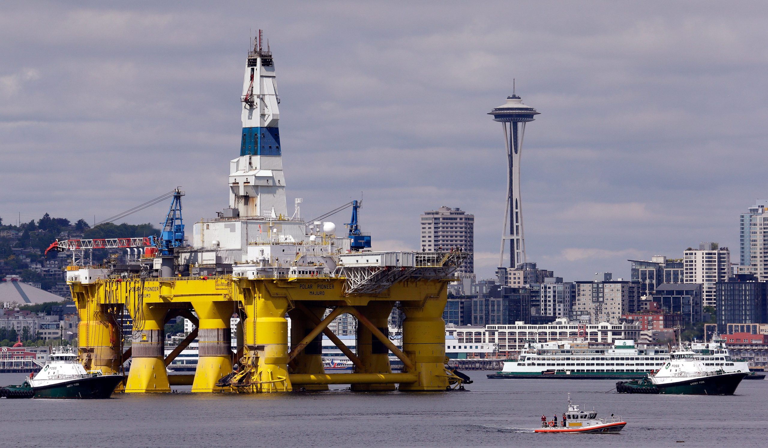 Seattle Shell Arctic offshore drilling