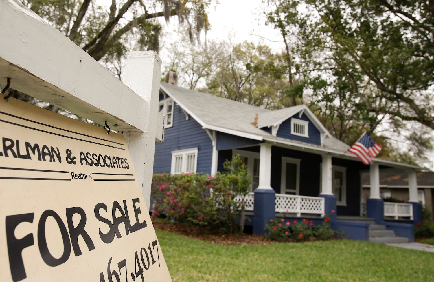 home for sale sign