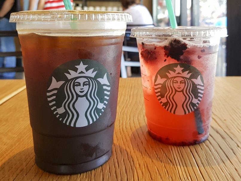 starbucks iced drink