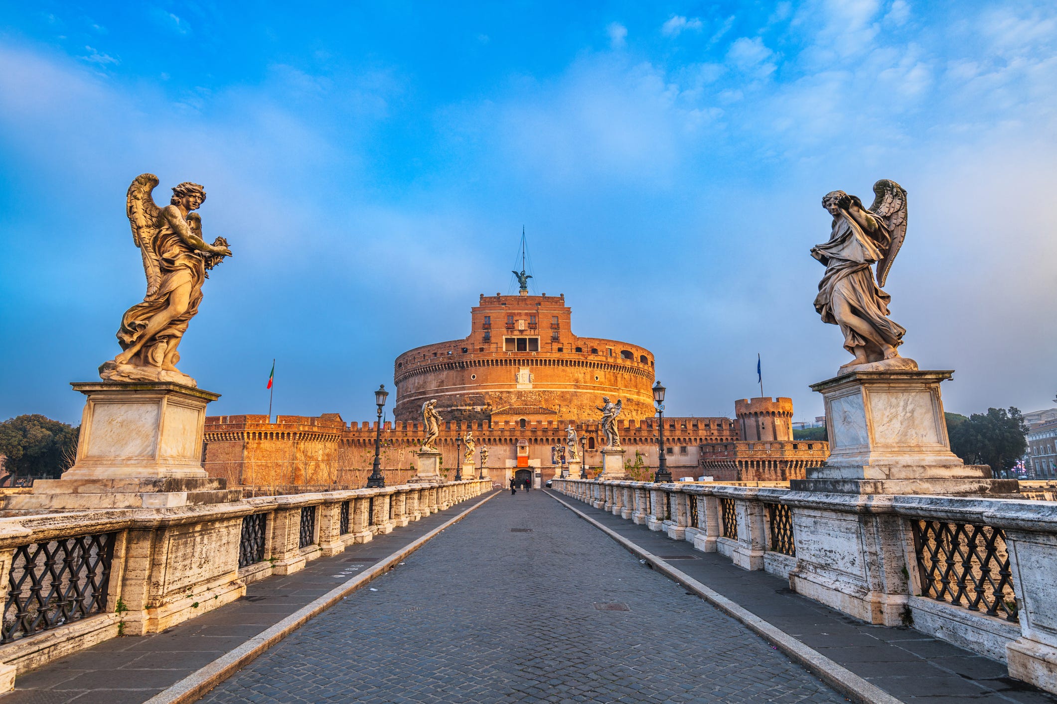 Castel Sant'Angelo during twilight