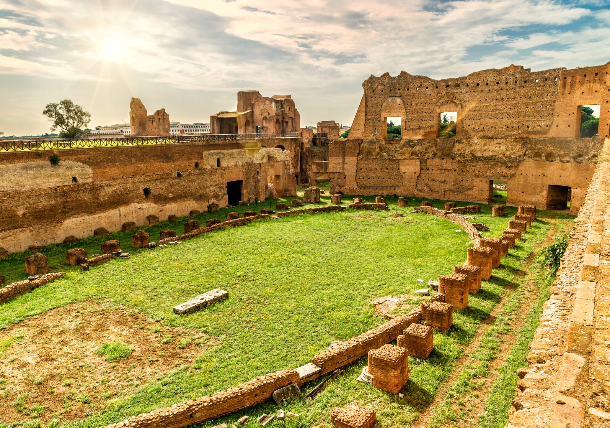 The Stadium of Domitian in Rome