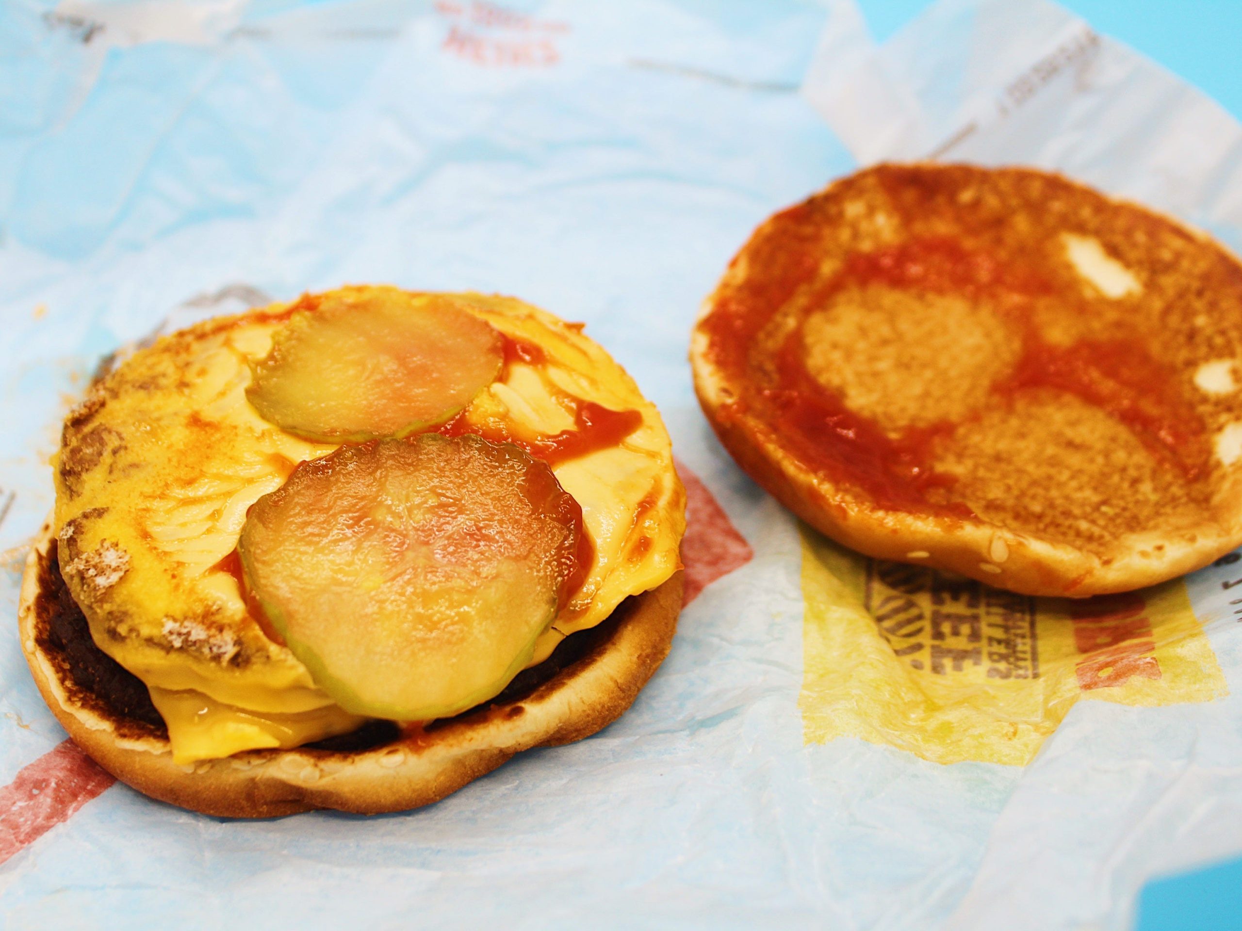 burger king double cheeseburger