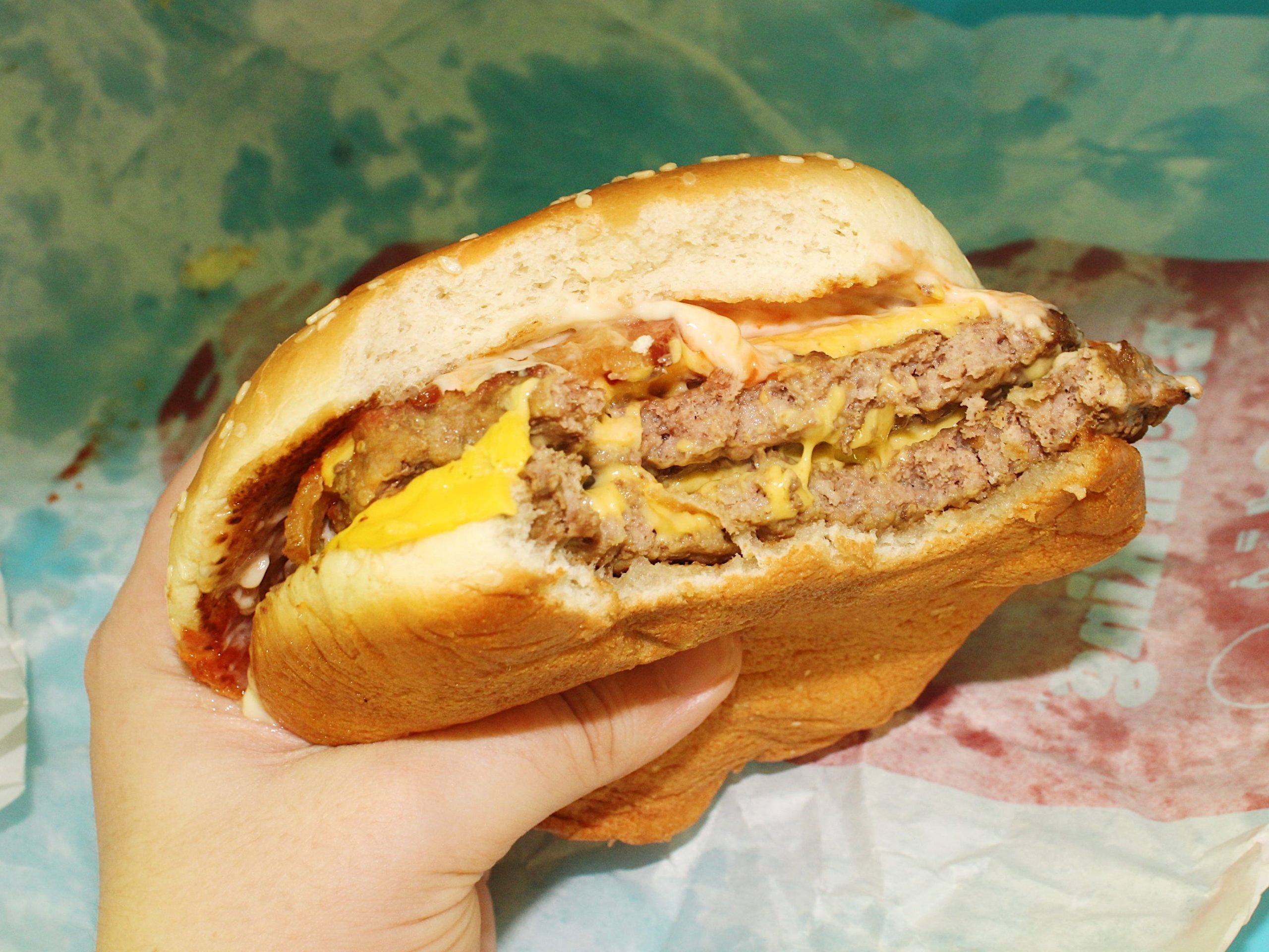 burger king bacon king burger