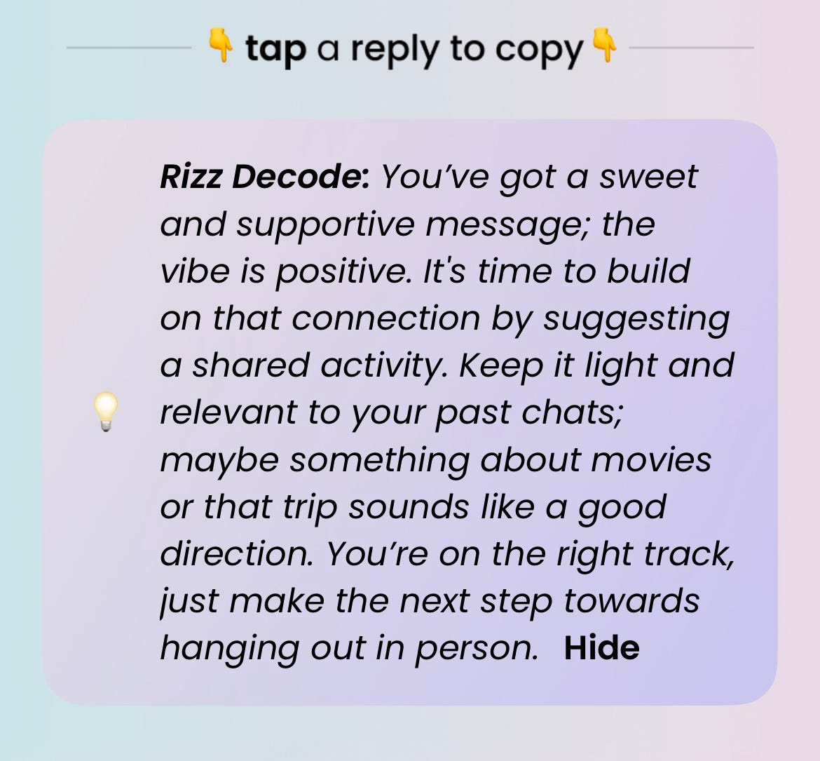 Rizz Decode