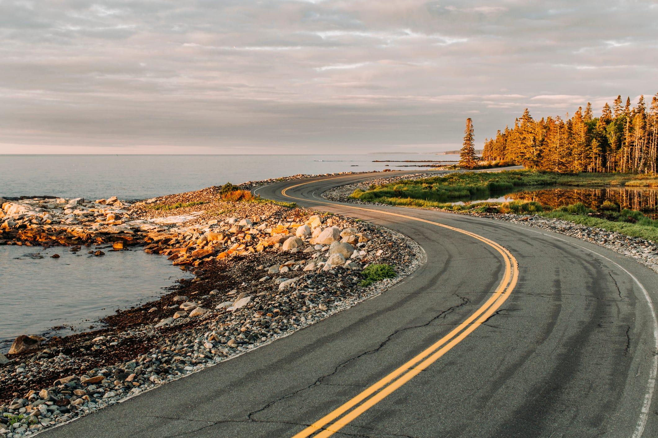 Acadia National Park in Maine.