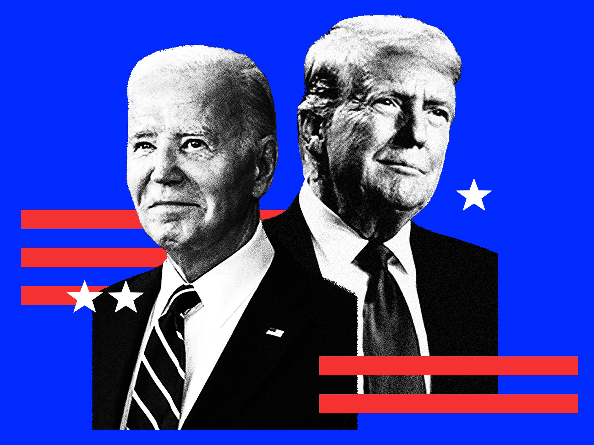 Joe Biden and Donald Trump