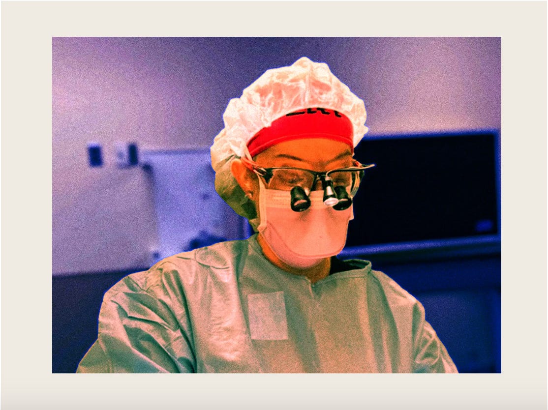 a surgeon