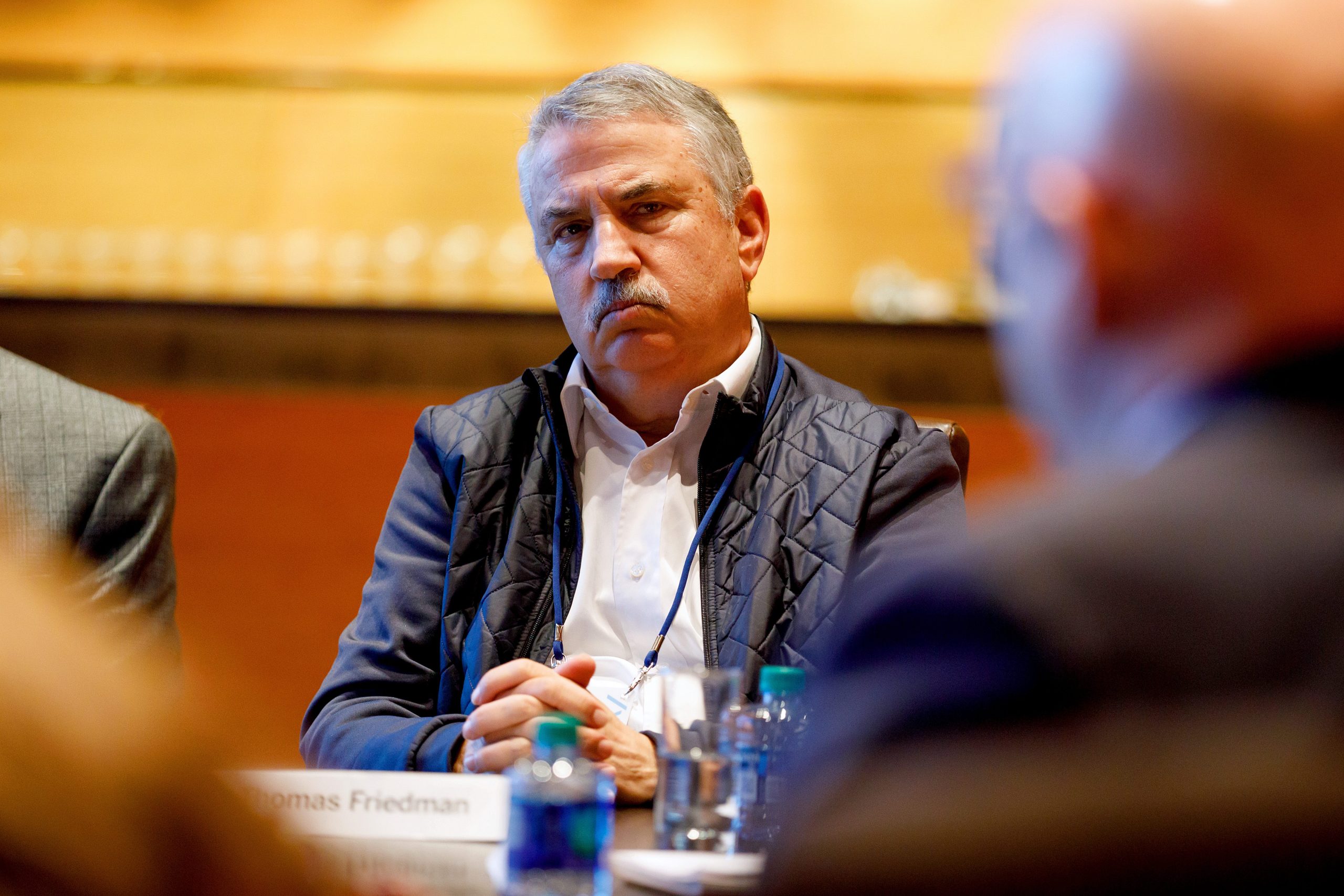 Thomas Friedman, a journalist, at an event in 2019